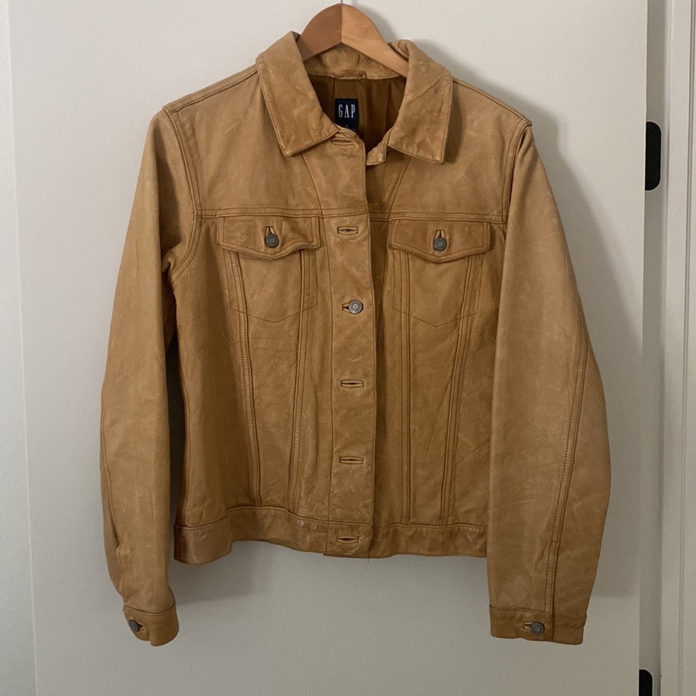 Vintage Leather jacket EUC Medium